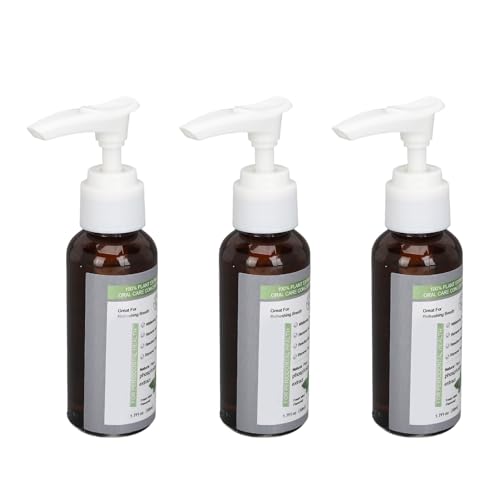 3PCS Konzentriertes Mundpflegeöl, Tiefenreinigung Zum Aufhellen Gelblich Empfindlicher Zähne 50ml