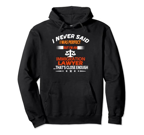 Rechtsanwalt Humorvoller Anwalt für Einwanderungsrecht Pullover Hoodie