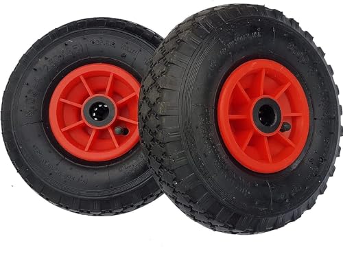 kippen 1637X 1 Paar Lufträder. Reifengröße: 3,00-4 (260 x 85 mm)