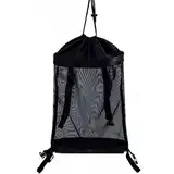 Gettimore Aufbewahrungstasche für Golfwagen, große Kapazität, Nylon-Netz-Organizer mit mehreren Taschen für Golfzubehör, einfache Installation, faltbares Design, 48 x 40 cm