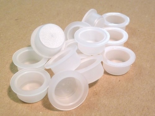 19,5mm LDPE Stopfen, Kunststoff, Schutzstopfen, Blindstopfen, Weiß, Abdeckstopfen, verschiedene Mengen verfügbar (50)