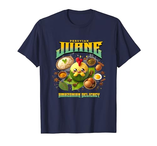 Grafische Kawaii Amazonische Delikatesse: Peruanischer Juane T-Shirt