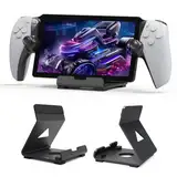 UKETO Ständerhalter for Playstation Portal, Desktop-Handheld-Spielekonsolenhalter mit rutschfestem Silikonpad Tablet-Ständer Spielautomatenständer for PS5 Portal Steam Deck ROG Switch Phone