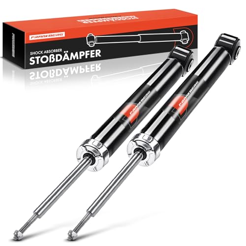 Frankberg 2x Stoßdämpfer Gasdruck Hinterachse Kompatibel mit Clio II BB CB SB0/1/2 1998-2021 Thalia I LB LB0/1/2 2000-2021 Replace# 7700426693