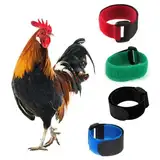 Lodoot 2 x Krähenhalsband, Huhnhalsband, geräuscharm, Anti-Haken, Halsband, Halsband für Hühner von Krähen, Anti-Hahn-Krähen ohne Haken
