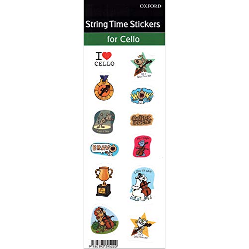 Cello Time Stickers: Cello Time