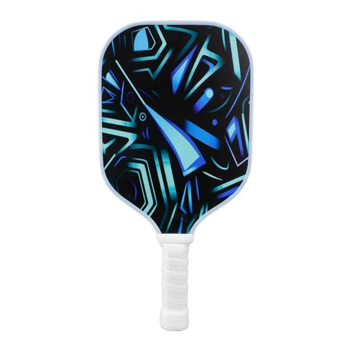 Fiberglas-Pickleball-Paddel, leichter Pickleball-Schläger LED-Pickleball-Paddel | Komfortable Pickleball-Schläger Outdoor-Zubehör für Pickleball mit Wabenkern für Pri