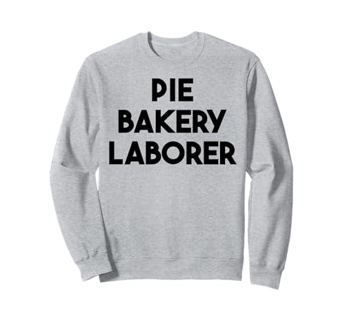 Arbeiter in der Tortenbäckerei Sweatshirt