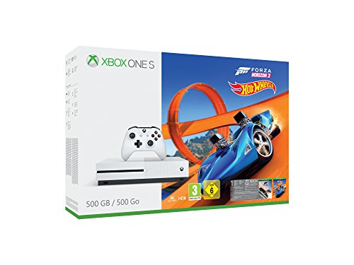 Xbox One S 500GB Konsole + Forza Horizon 3 + Hot Wheels Bundle