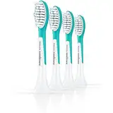 Philips Sonicare für Kinder Original Compact Schallzahnbürstenköpfe - 4er-Pack in blau (Modell HX6044/33)