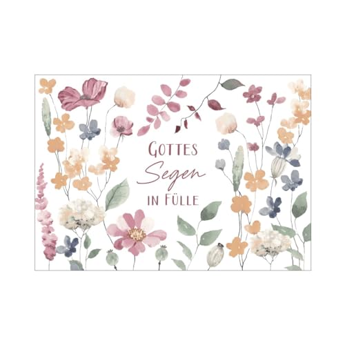 Praisent Postkarte Gottes Segen in Fülle