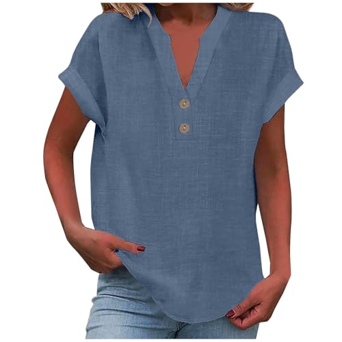 Warehouse Deal, Lange Oberteile Damen, Laufshirt Damen Kurzarm, Tunika Bluse, Shirt gestreift, Shirt schwarz, halbarm-blusen, leinen-hemdblusenkleid, Blusenjacke, Sommer Bluse