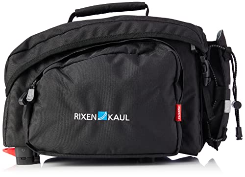 KLICKfix Farradtasche Rackpack 1 für Racktime Gepäckträgertasche, Schwarz, 35 x 28 x 22 cm