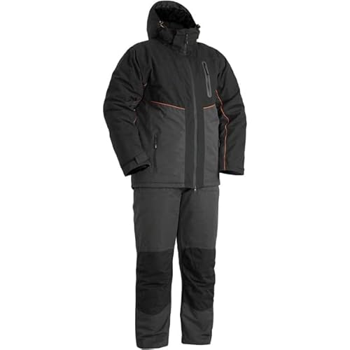 Fladen Thermo-Anzug Authentic S-XXL Winteranzug (M), Schwarz