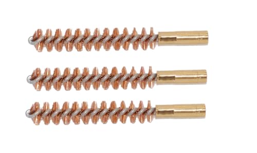 FLACHBERG 7,62 Bronzebürste 7.62mm / 7.65mm / 308/30.06 / Innengewinde 1/8'' (3 Stück) Bürste, Bronze, 308