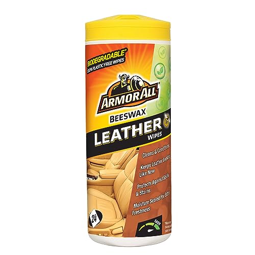 Armor All Leather Wipes - Set of 24