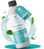 GLANZFAKTOR LÖSEFIX Etikettenlöser (500ml) - Klebereste entferner & Vignettenentferner - Ultimativer Etikettenentferner & Kleberentferner - gegen Aufkleber & als Kleberlöser, aufkleberentferner