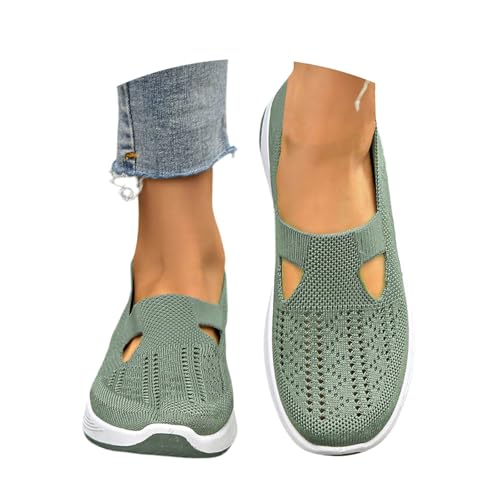 Generisch Orthopädische Schuhe Damen Walkingschuhe Damen Leicht Weite H Vermascht Atmungsaktive Lässige Komfort Laufschuhe Bequeme Outdoor Sommerschuhe Turnschuhe
