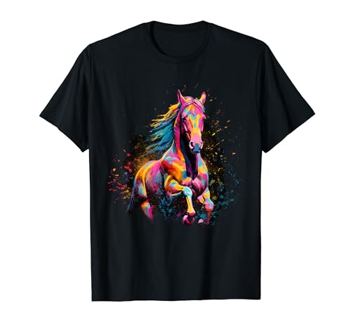 Pferd Reiten Dressur Springen Reiterhof T-Shirt