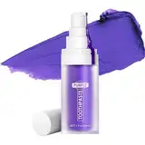 Purple Teeth Whitening Toothpaste, Lila Zahnpasta für Weiße Zähne, Zahnpasta Weisse Zähne, Zahnaufhellung Zahnpasta Lila Saubere Gelbe Zähne, Whitening Zahnpasta