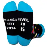 Jeasona Geschenk Junge 10 Jahre Geburtstag Socken Geschenk für Jungen 10 Jahre Geburtstag 10. Geburtstag Junge Geschenk Coole Jungs Geschenke 10 Jahre Kleinigkeit Junge 10 Jahre Geschenkideen