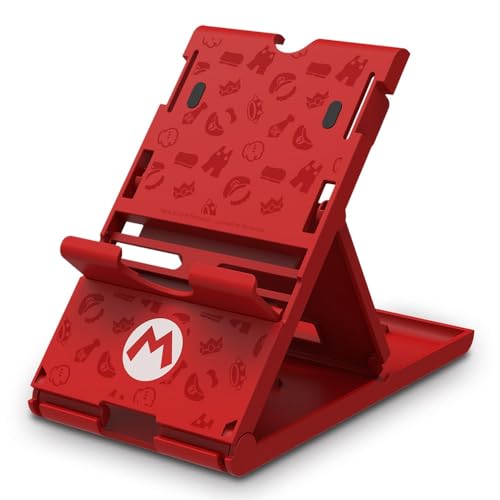 HORI PlayStand (Mario) Faltbarer Ständer für Nintendo Switch - Offiziell Lizenziert