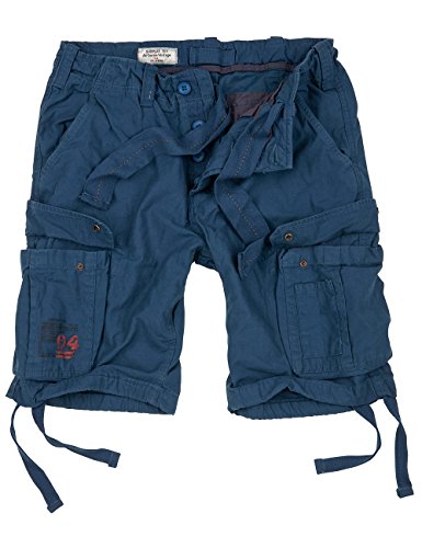 Surplus Raw Vintage Airborne Vintage Herren Cargo Shorts, Navy, XXL