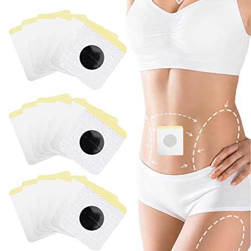 Abnehmen Fettverbrenner, Schnell Weight Loss Sticker, 30 Stück Slimming Patch Bauchnabel zum Abnehmen Bauch Abnehmen Fat Burning Patch, Starke Wirksamkeit und Sicherheit