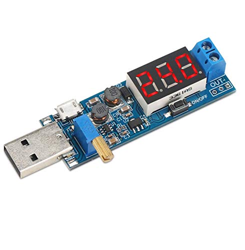 DollaTek USB-Eingangsregler DC 3.5V-12V auf 1.2V-24V Buck Boost Converter Board