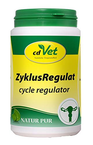 cdVet Naturprodukte ZyklusRegulat 120 g - Hund - Ergänzungsfuttermittel - Unterstützung hormoneller Prozesse + Regulierung des Hormonsystems - Scheinschwangerschaft + Läufigkeit - Harmonisierung -