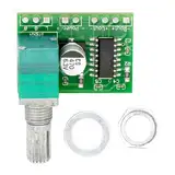 DollaTek Super klein 3W + 3W DC 5V-Audioverstärker Handliche Digitalendstufenmodul Vorstands Zweikanalige PAM8403 Stereo-Verstärker mit Potentiometer für DIY portable Lautsprecher Kopfhörer