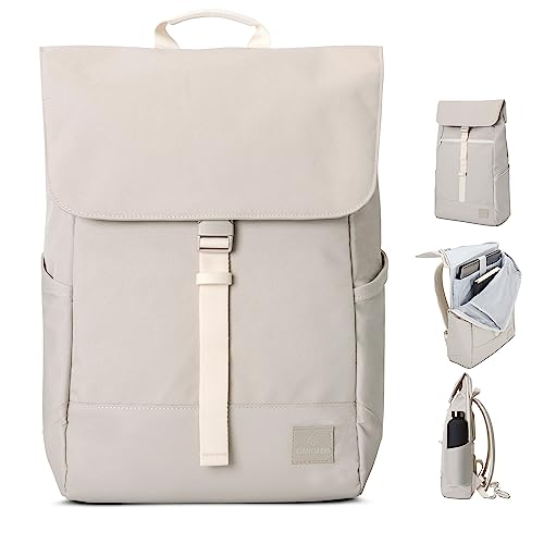 Johnny Urban Laptop Rucksack Damen & Herren & Herren Grau - Mika - Moderner Notebook Backpack für Schule, Uni, Fahrrad - 14L - Stylischer Backpack - Wasserabweisend