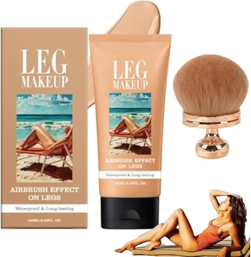 Miracle De Paris Body Coverage Perfector, Miracle De Paris Leg Cream, Miracle De Paris for Legs, Wasserfest, Schweißfest, Body Coverage Perfector für Beine, Tattoo Abdecken For Women and Men (#02)