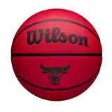 Wilson NBA Team Tribute SOLID BSKT CHI Bulls 5, Grün