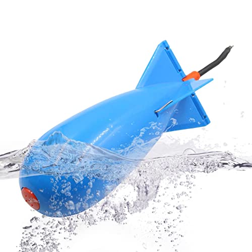 Streysisl Angelköder, Spod Bomb, umweltfreundlich, Carp Fishing Bait Carp Bait Thrower tragbar Bait Bomb Fishing Bait Thrower Carp Feeder Large Bomb Float Köder Bait Holder Fishing