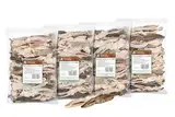 Kaureks Natur Hundeleckerlies 2 Kg Kaninchenohren mit Fell (4x500g) ca 150 STK. Hasenohren, fettarm, Kauartikel, Kausnack