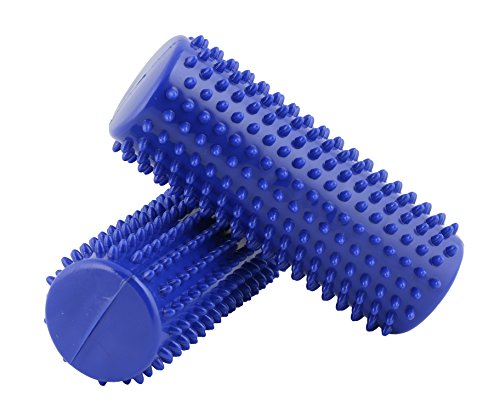 CanDo Massagerolle, Wellnessrolle, 16 x 6,5 cm, blau, 2 Stück