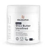 Naissance Sheabutter BIO (Nr. 306) 500g - rein und natürlich, unraffiniert, BIO zertifiziert, handgeknetet, vegan & parfümfrei - ethisch und nachhaltig hergestellt aus Ghana