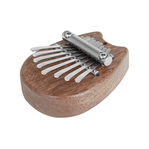 Tragbares Holz Taschen Daumenklavier 8 Tasten Daumenklavier Kalimba Musikalisches Fingerklavier Klanginstrumente Geschenke Für Kinder Kalimba Fingerklavier Für Anfänger