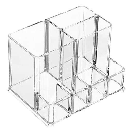 Make-Up Organizer, multifunktional, Acryl transparent, Makeup I Kosmetik I Schmuck I Schminke I Accessoires I Bad I Kosmetik Organizer I Badezimmer Organizer (Rechteckig)