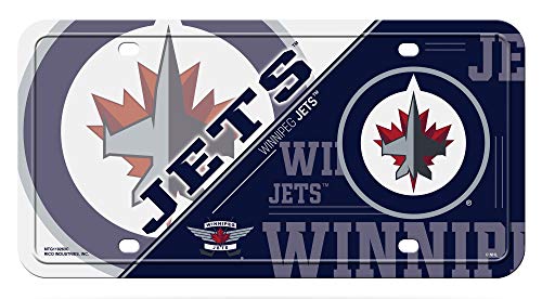 Rico Industries NHL Hockey Winnipeg Jets Geteilter Metallanhänger