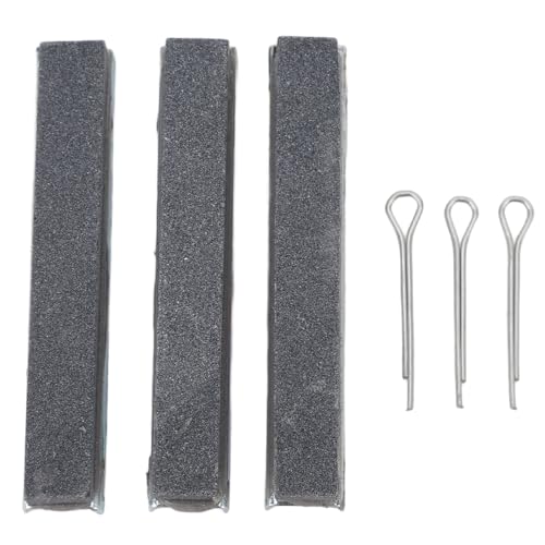 Zylinder-Honwerkzeug, 3 Stück, Robuster Zylinder-Honstein, 3-Backen-Zylinder-Honstein, Werkzeug mit Halteklammer für Motorzylinder-Horn (2 Zoll)
