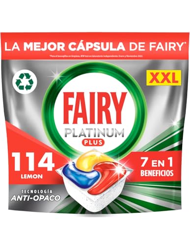 Fairy Platinum+ Spülmaschinentabs komplett 114ct, Fairy Spülmaschinentabs Platinum Plus, Spülmaschinentabs Bulk