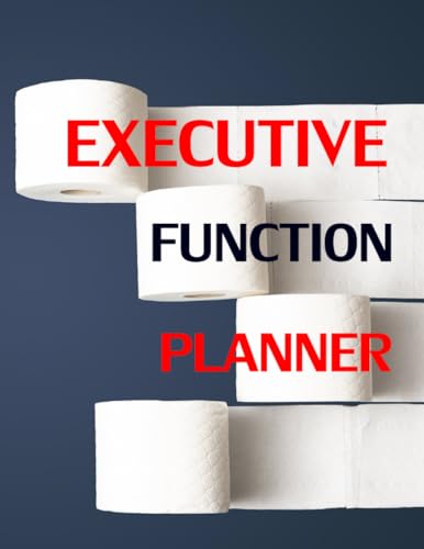 EXECUTIVE FUNCTION PLANNER: Helps improve and manage executive functioning skills. These skills are critical for organizing, planning, and time management. Targeting and completing work efficiently.