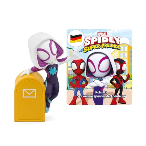 tonies Hörfiguren für Toniebox, Marvel Spidey und Seine Super-Freunde – Kobzilla & 3 weitere spannende Abenteuer (Folge 3), Hörspiel für Kinder ab 4 Jahren, Spielzeit ca. 57 Minuten