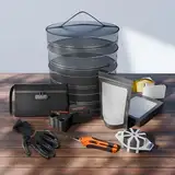 Spider Farmer 9-in-1 Werkzeugsatz für Pflanzenanbau, Professionelle Kräuter Gartengeräte, Gartenarbeit Geschenke für Frauen und Männer Toolkit