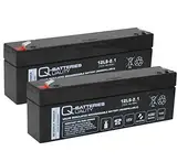 Q-Batteries Ersatzakku für Badewannenlifter und Patientenlifter 24V 2,1Ah (2 x 12V)