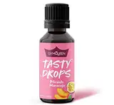 GymQueen Tasty Drops, Pfirsich-Maracuja, Flavour Drops ohne Kalorien, 30ml