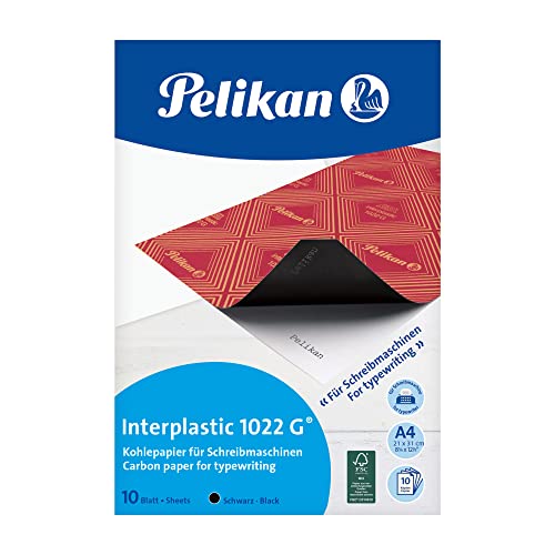 Pelikan Kohlepapier Interplastic 1022G, DIN A4, 10 Blatt, 1 Set