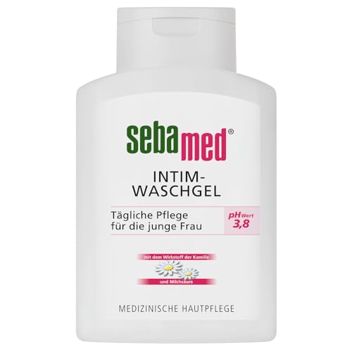 Sebamed Intim-Waschgel pH-Wert 3,8, für die natürlich sanfte Reinigung im Intimbereich, hilft, den Hautschutzmantel zu erhalten, 200 ML